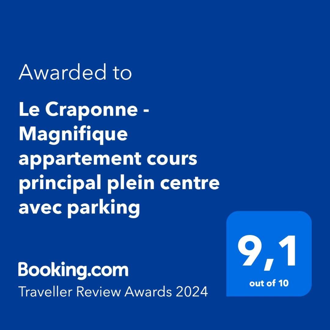 Le Craponne - Magnifique appartement cours principal plein centre avec parking Salon-de-Provence Extérieur photo